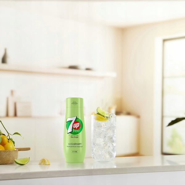2 SodaStream 7UpFREE+Pepsi Max -tiivistettä