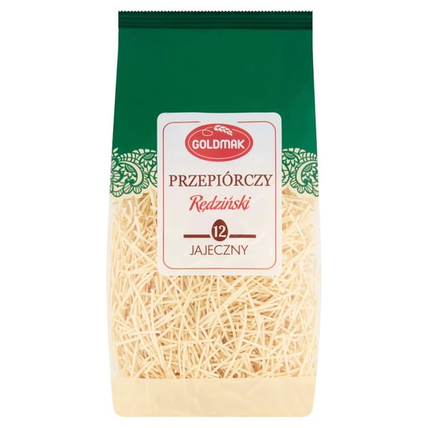 Goldmak Makaron Rędziński, 12 viiriäisen munaa, 250 g