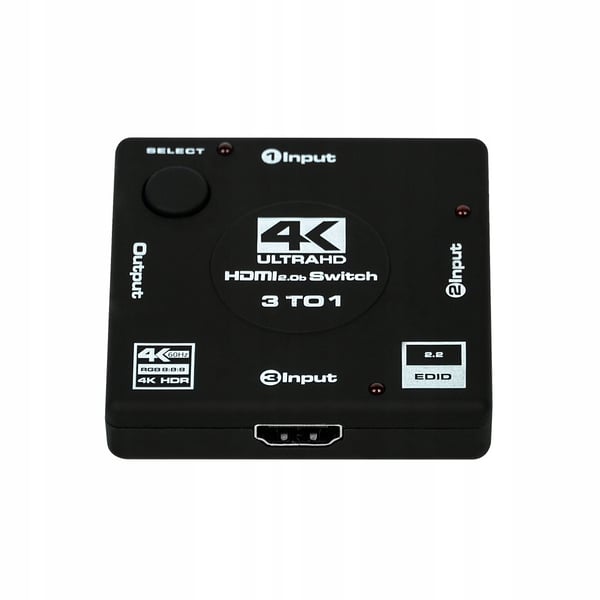 SWITCH 3x1 HDMI 2.0 SWITCH SPLITTER 4K60HZ