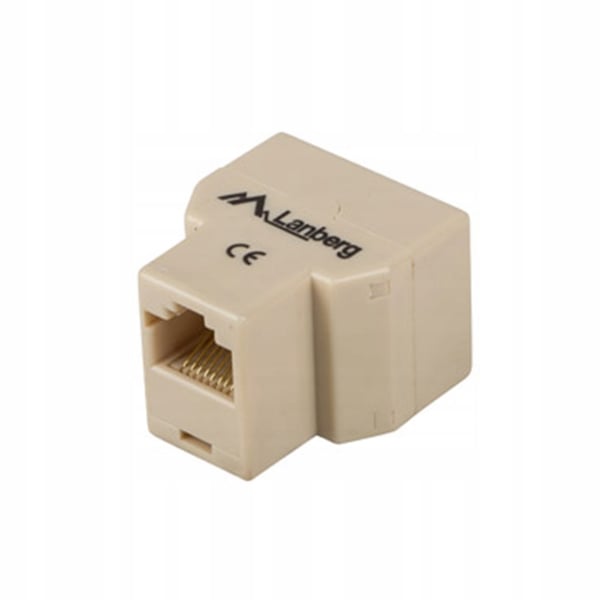Lanberg adapter nätverkskontakt RJ-45 - RJ-45 X2