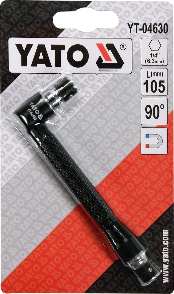 VINKELSKRUVMEJSEL FÖR 1/4'' BITS - YT-04630
