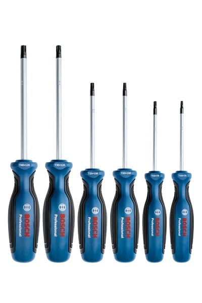 TORX-RUUVIMEISSELISETTI 6 OSAA - B 1600A01V09