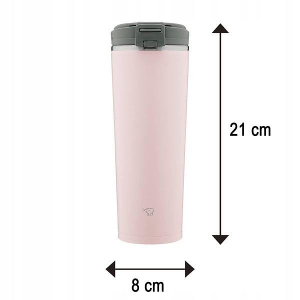 Zojirushi SX-KA40-PM termoskahvikuppi 400 ml vaaleanpunainen