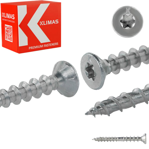 WKSS-60060-B distanskruvar svart