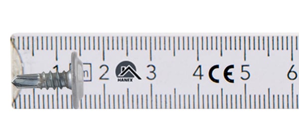 GM-B monteringskontakter 4,2x13mm RAL 9006