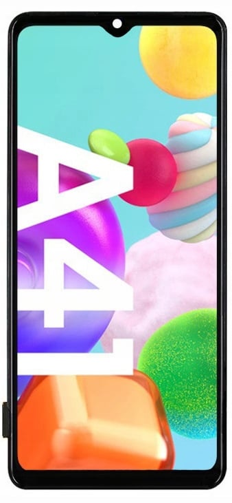 Samsung Galaxy A41 SM-A415 LCD-skærm med berøringspanel Incell ramme