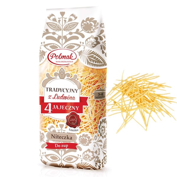 Polmak Perinteinen Pasta 4 Munaa 250g