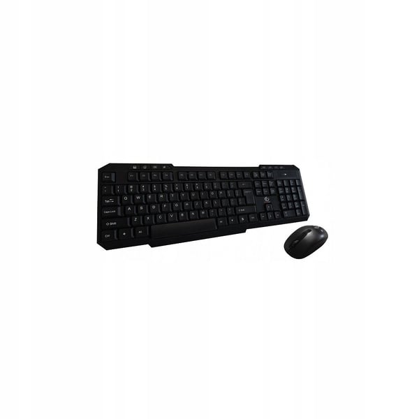 Rebeltec Vortex Sort trådløst tastatur + musesæt