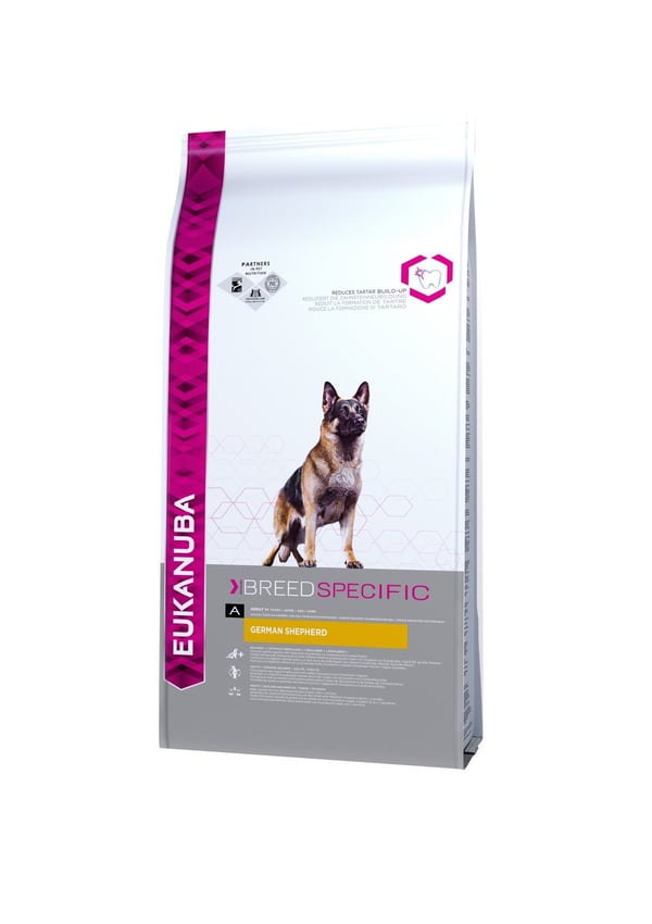 Eukanuba schæferhyrde kylling tørt hundefoder 12kg