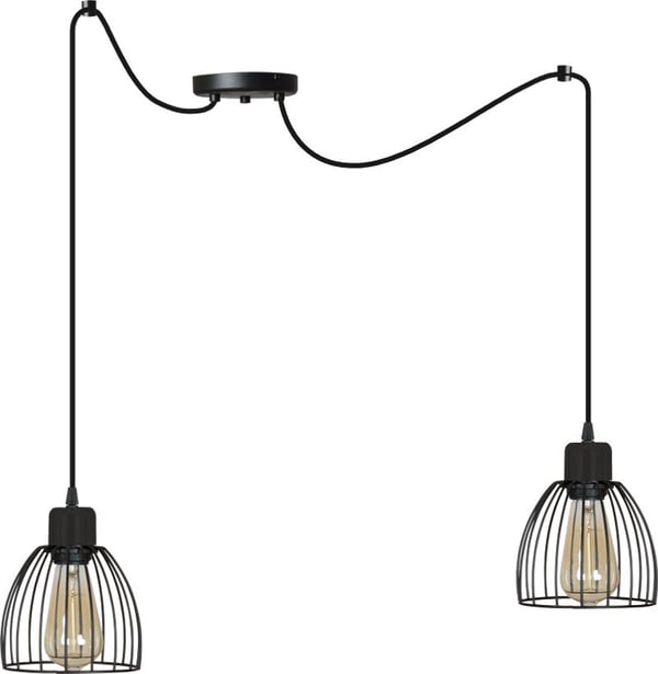 Hämähäkkiriippuvalaisin Retro LOFT moderni LED E27