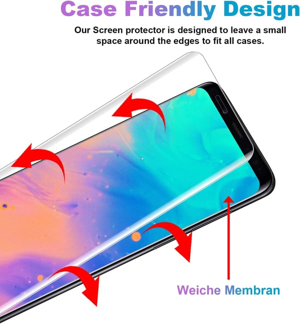9H hærdet glas til Samsung Galaxy S9+ 2 stk.