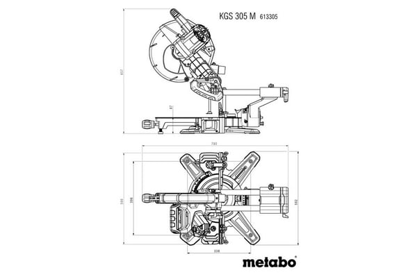 Geringssav KGS 305 M Lasercut - ME 613305000