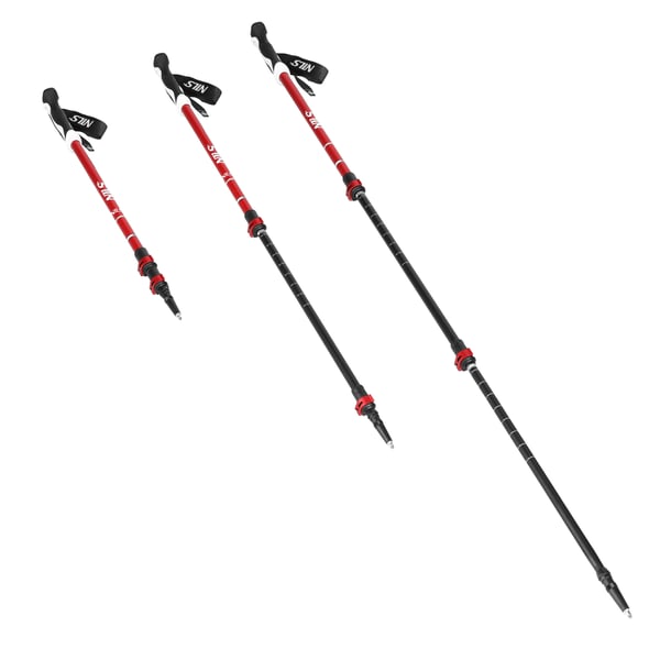 Trekkingstave NILS TK8601 rød