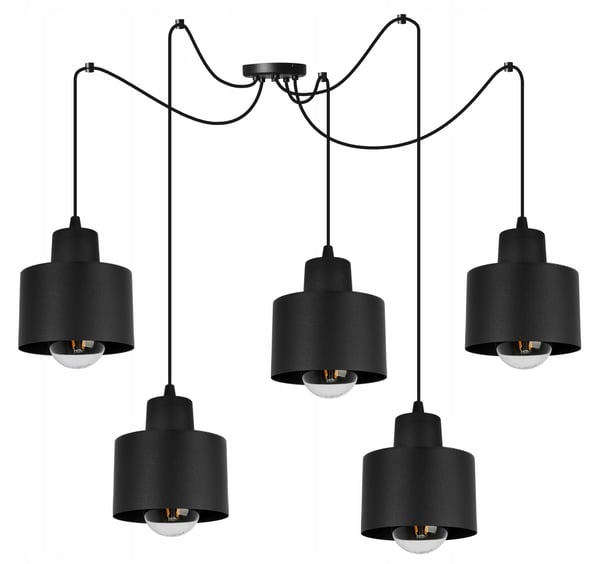 MODERNI KATTOVALAISIN MUSTA LED-VALAISIN