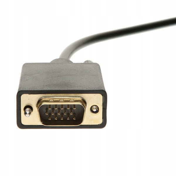 KONVERTERKABEL DISPLAYPORT VGA-SKÆRMADAPTER DSUB DP-ADAPTER 1,8M