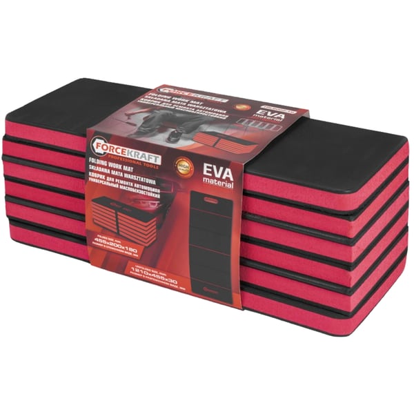 FORCEKRAFT Måttehynde liggestol FOLDBAR værkstedsskum 1210x455x30mm