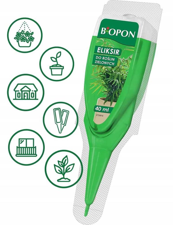 Bopon - Vihreiden kasvien eliksiiri 40ml - annostelu - 1 kpl.