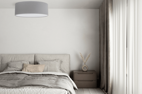 GAJA PLEXI TAKLAMPA GRÅ 50CM E27