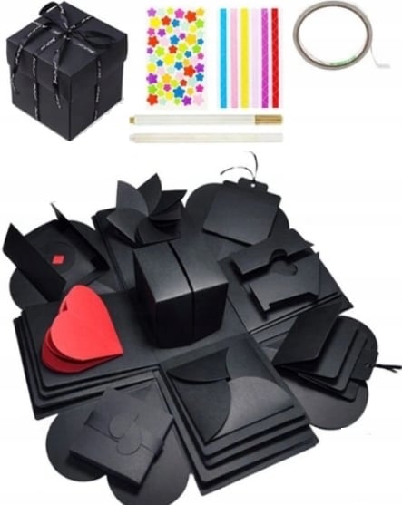 ÖVERRASKNINGSBOX EXPLODERANDE BOX + HALSBAND