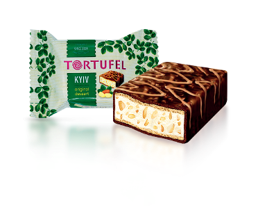 Chocoboom Tortufel Kyiv -vohvelit maitotäytteellä 1,3 kg