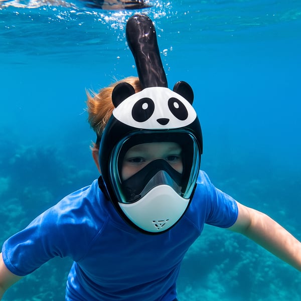 Panda XS Professionel Helmaske Snorkelmaske