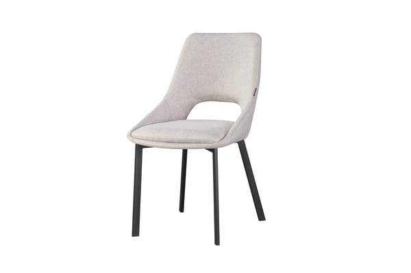 Lumo polstret stol, beige stof
