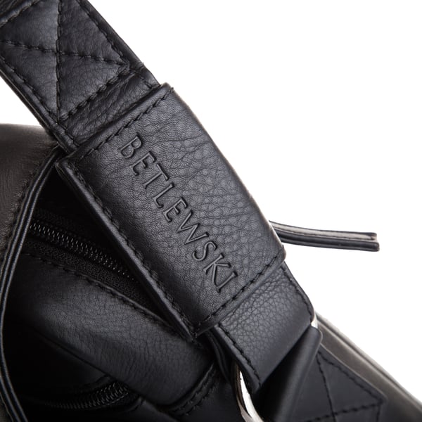 TBG-YM-103 musta miesten Oxford-lähettilaukku + todistus