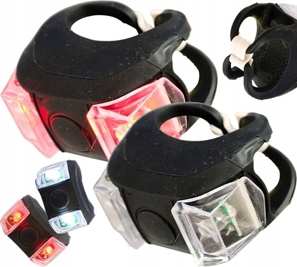 Cykelljus LED cykelykta fram och bak 2 st