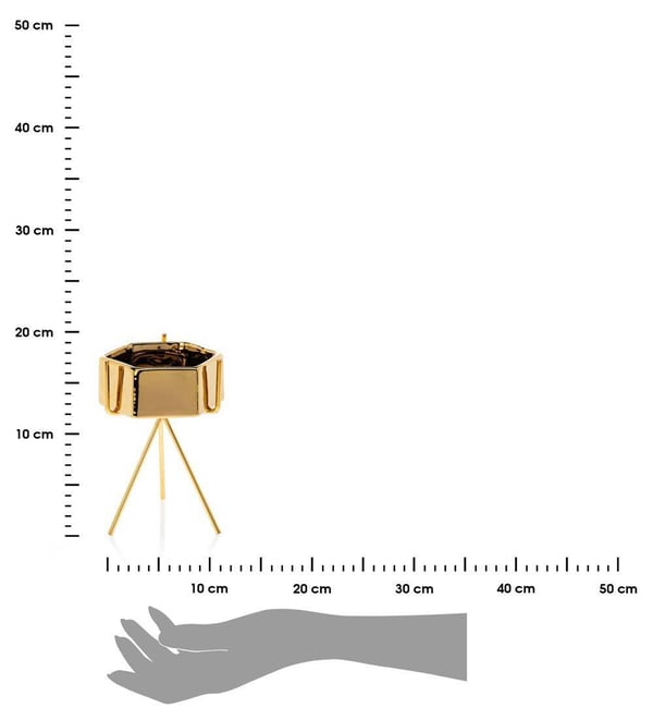 Sashi Guld Blomkruka 16,5 cm