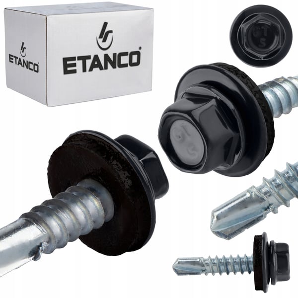 GT5 itseporautuvat ruuvit Z14 5,5x25mm RAL 7016