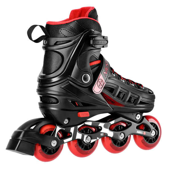 Inline skates Cypher rød NA18811A Nils Extreme størrelse M (34-38)