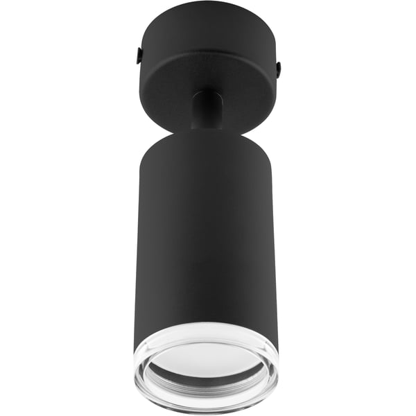 Seinävalaisin kattovalaisin heijastin LED-kohdevalo GU10 IP44 ADERO musta Lumiled