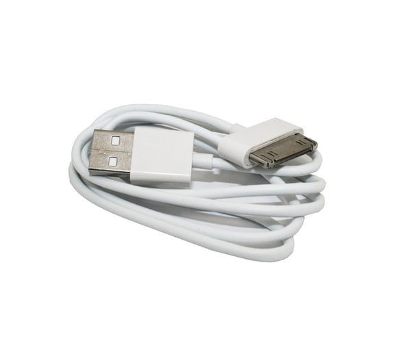 USB A 30-pins laddningskabel för iPhone 3G 3GS 4 4S iPad iPod