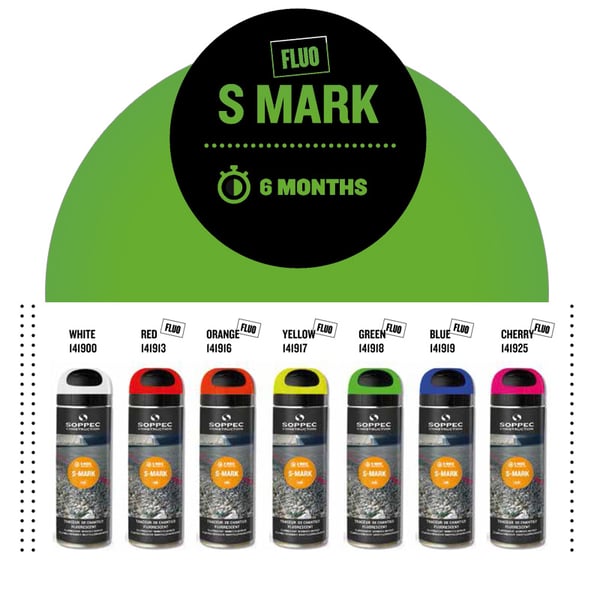 SOPPEC GEODETISK SPRAY S-MARK BLÅ 500ML - MTP MARK NR. SOPPEC GEODETISK SPRAY S-MARK BLÅ 500ML - MTP MARK NR.