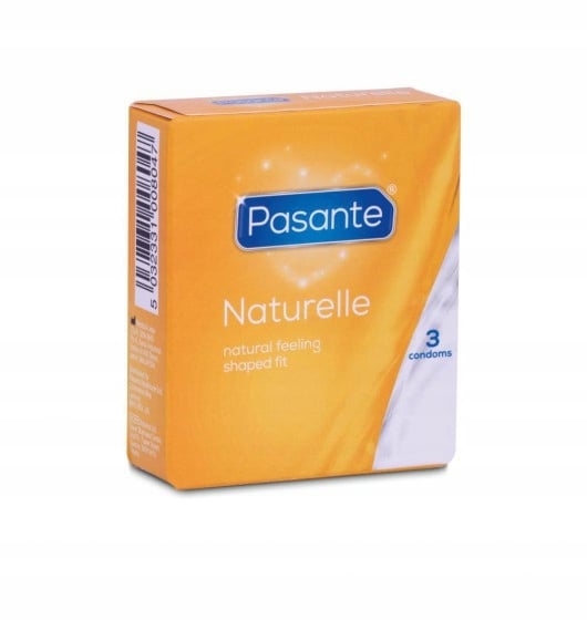 Pasante Naturelle kondomer 3 st