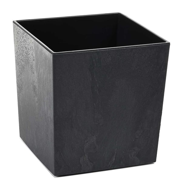 Flore svart betongblomkruka h25x25 cm