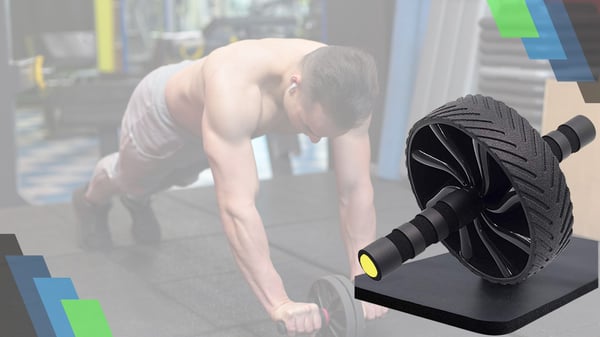 AB-pyörä vatsalihasten harjoituksiin CrossFit-rulla