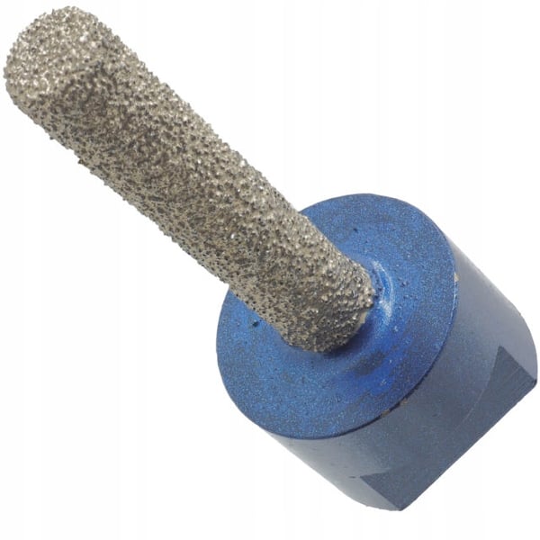Diamantslibefræser til stengods, granit og keramik, fingerformet, 10 mm
