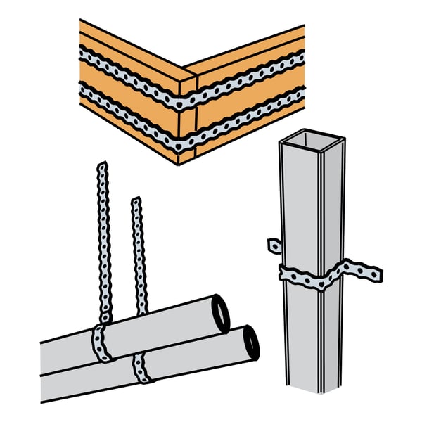 Monteringstape 12x0,7mm x 10m