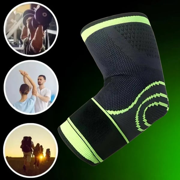 Tennisalbuebandage stabilisator justerbar strop ledbeskyttelse