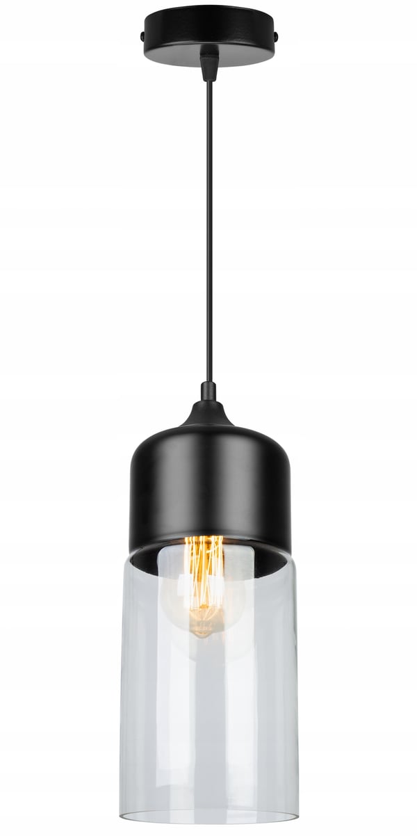 HÆNGENDE LOFTSLAMPE, GLASPLAFON, LED-LAMPE