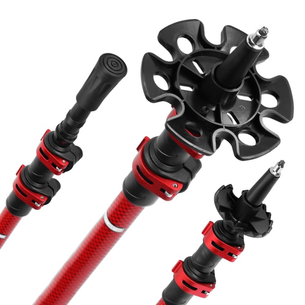 Trekkingstave NILS TK8601 rød