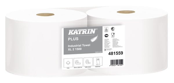 Torkduk 2-cells Plus XL 2 1500, 2-pack.