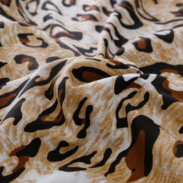 Premium bomullssängkläder 160x200 panter