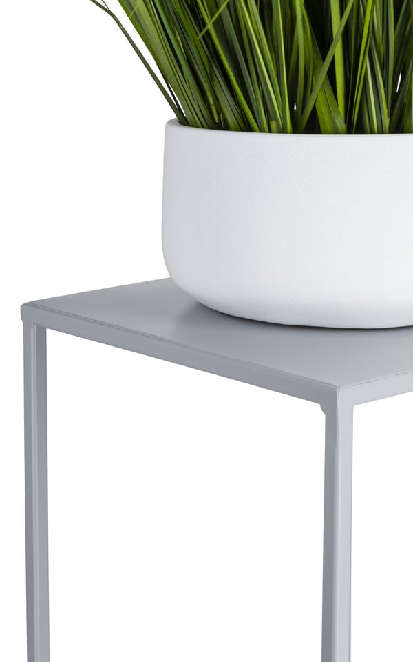 Harmaa seisova kukkateline 100 cm