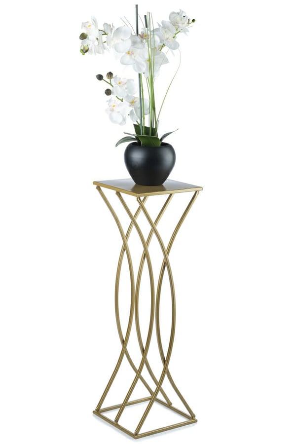 Modernt blomsterställ, guld, 75 cm Modernt blomsterställ, guld, 75 cm