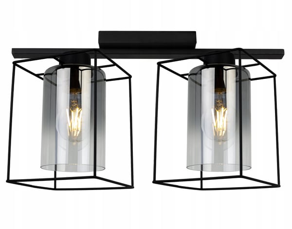 MODERN ELEGANT GLAS HÄNGLAMPA
