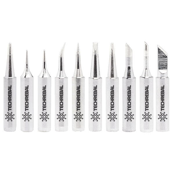 Spetsar 900M 10 stk aluminiumlogo Techrebal