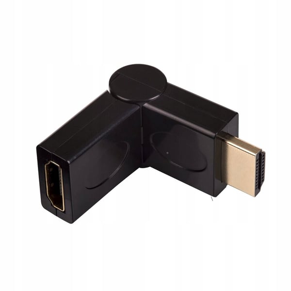 Akyga AK-AD-40 hdmi /han - hdmi /hun adapter vinklet 180 grader