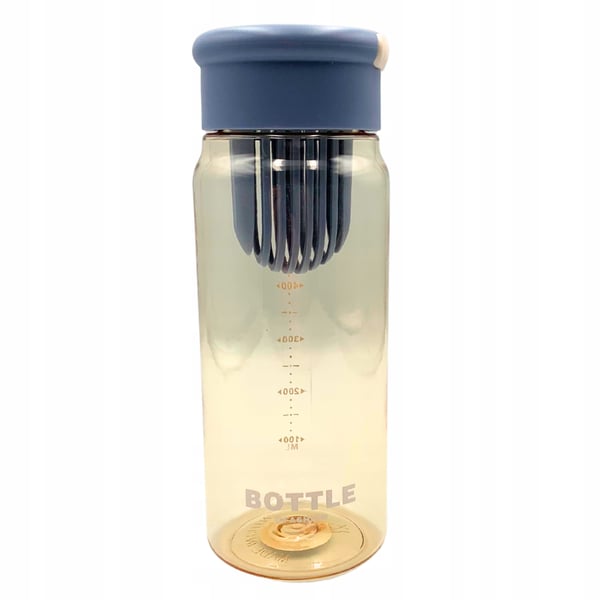 Kestävä urheilujuomapullo porrastetulla suodattimella 650 ml